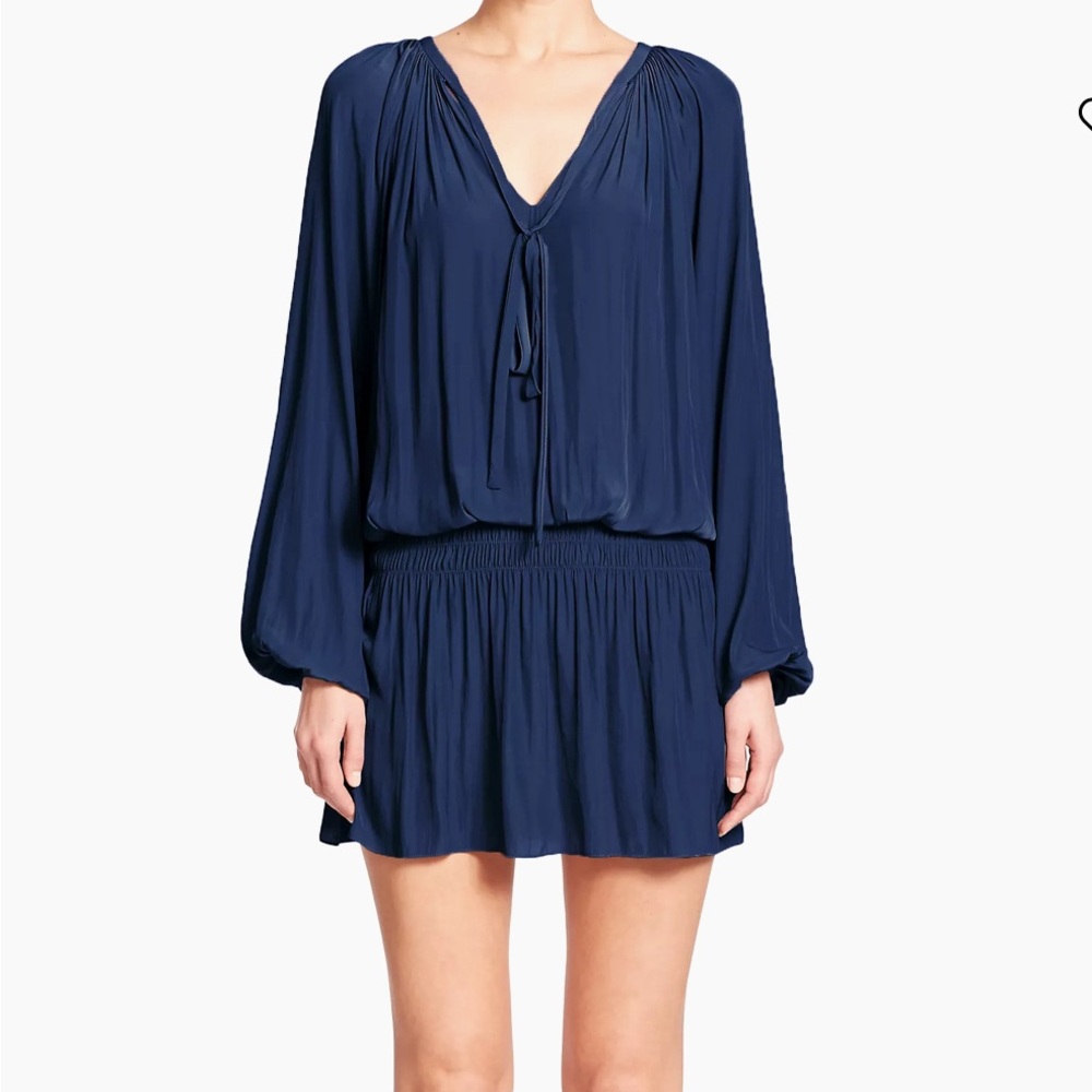 Rococco Sand Navy Blue Dress